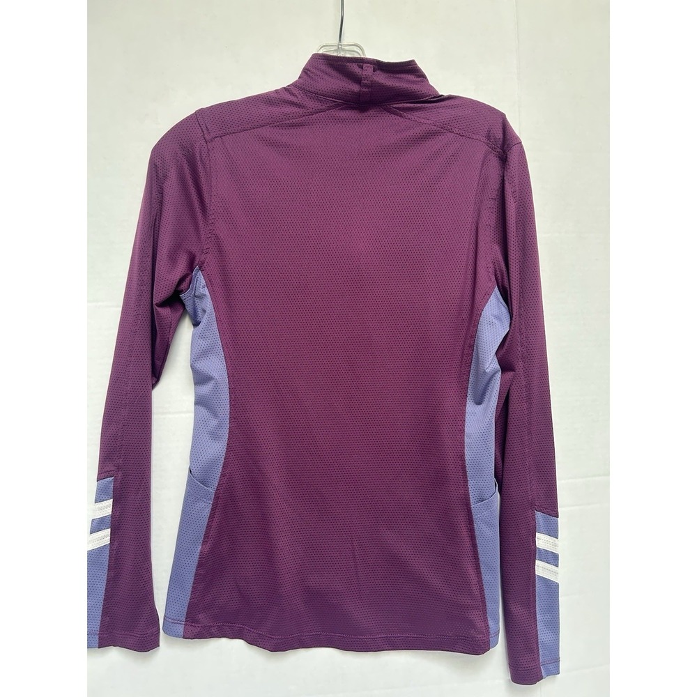 Kerrits Maroon Gray Long Sleeve Shirt Lightweight Equestrian Jacket Sz XS Riding - Picture 6 of 6